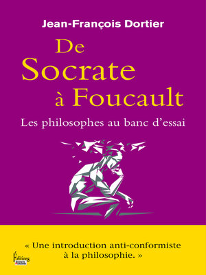 cover image of De Socrate à Foucault